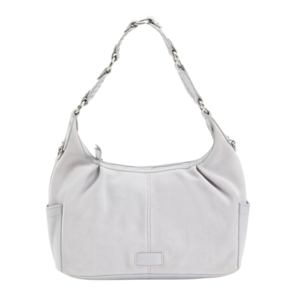 AMERICAN LEATHER CO. Suede Keene Shoulder Bag